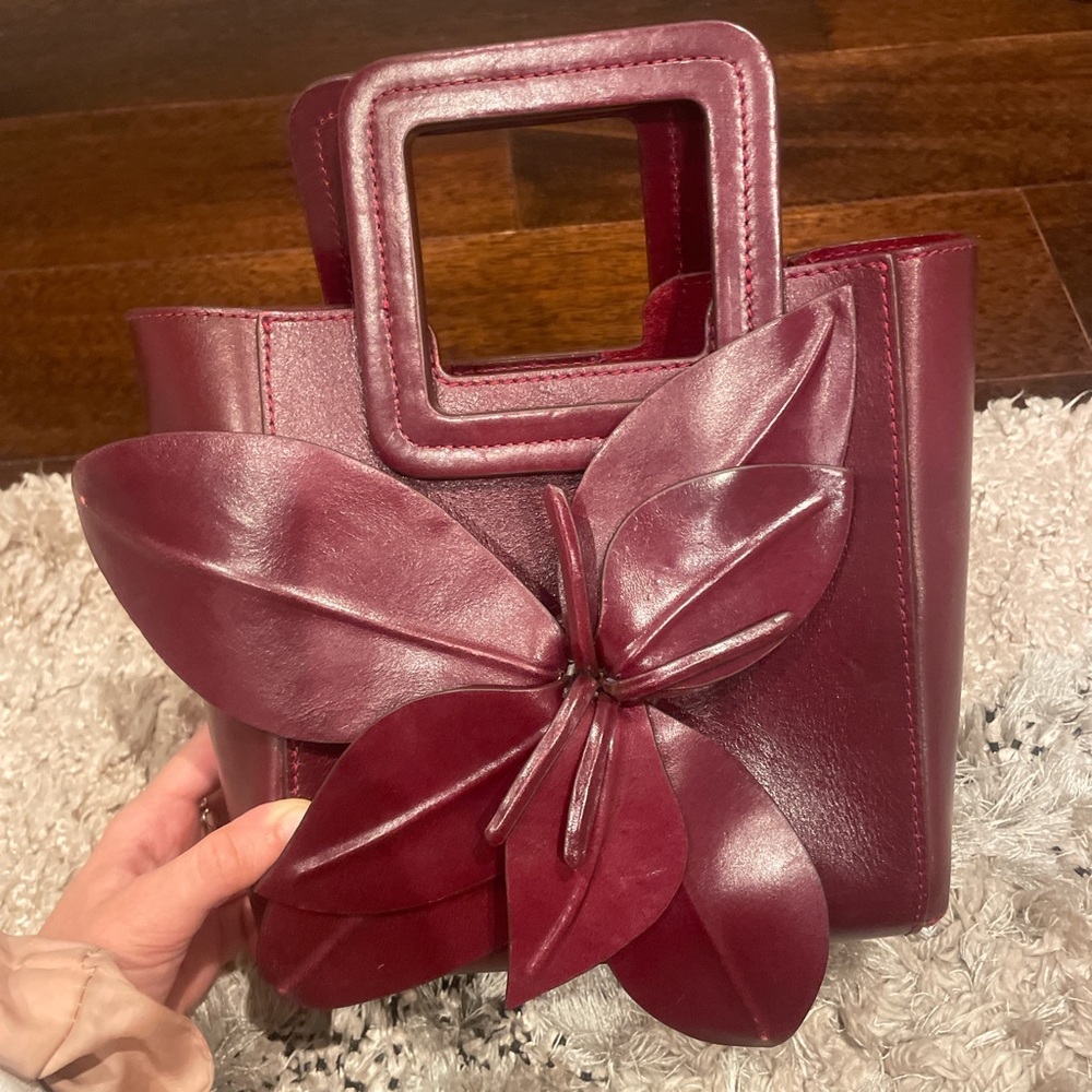 STAUD mini fleur Shirley hand bag